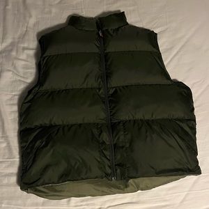 LL.Bean zip up puff vest
